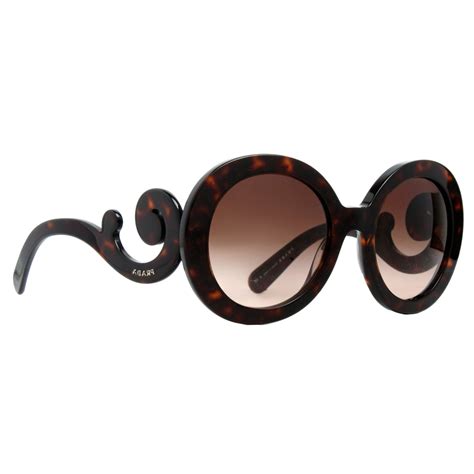 prada baroque swirl sunglasses|prada baroque sunglasses knockoff.